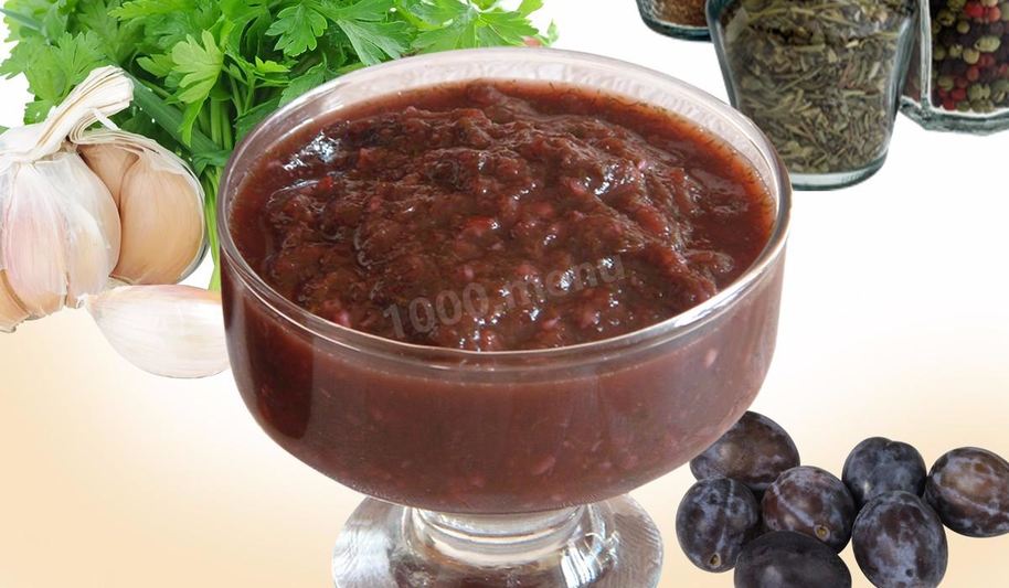 Рецепт аджики из слив классическая