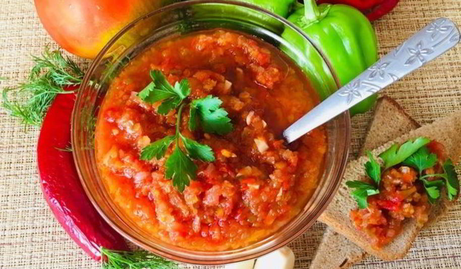 Рецепт аджики мягкой