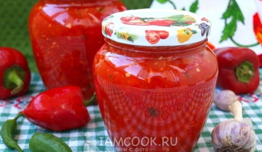Рецепт аджики сырой из красного перца