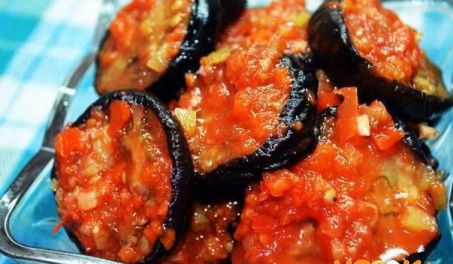 Рецепт баклажанов в аджике