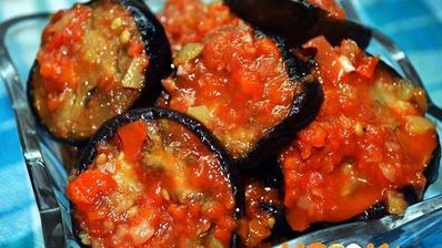 баклажаны в аджике