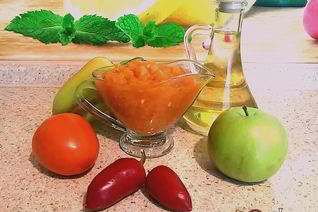 Фруктово-овощная аджика на зиму