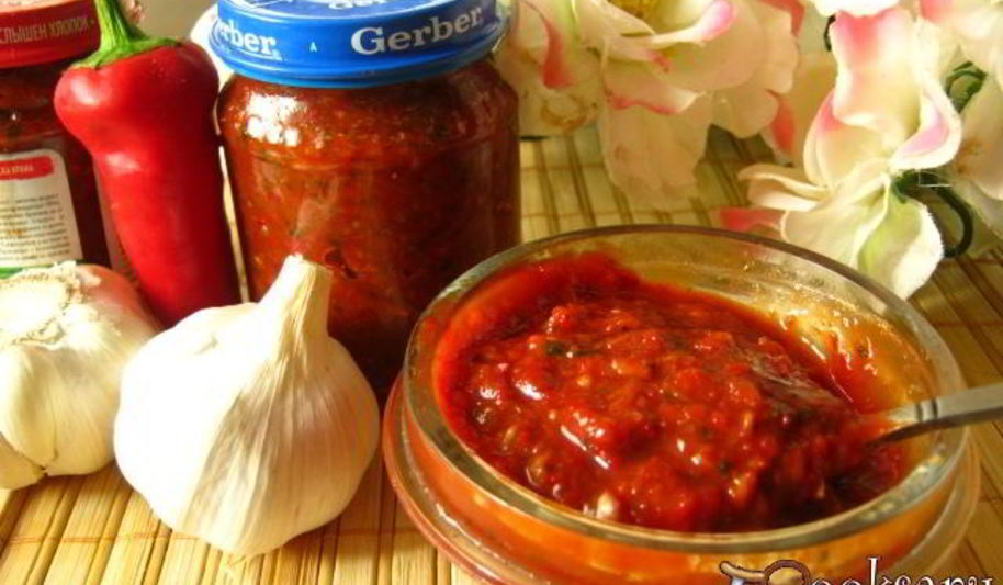 Рецепт кавказской красной аджики