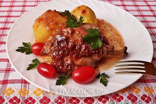 Кролик в аджике