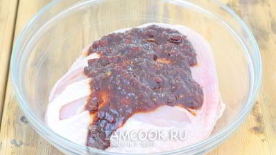 куриная грудка в аджике