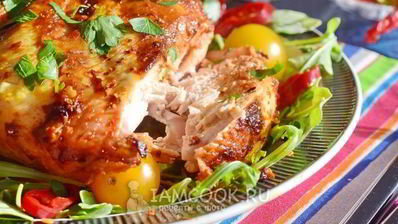 куриная грудка в аджике