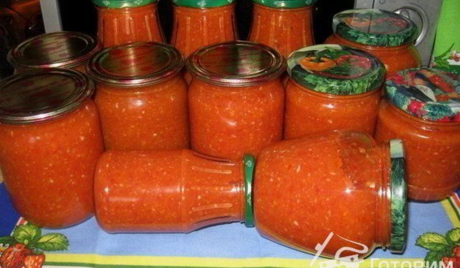 Рецепт моей аджики