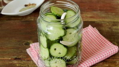 огурцы в аджике на зиму