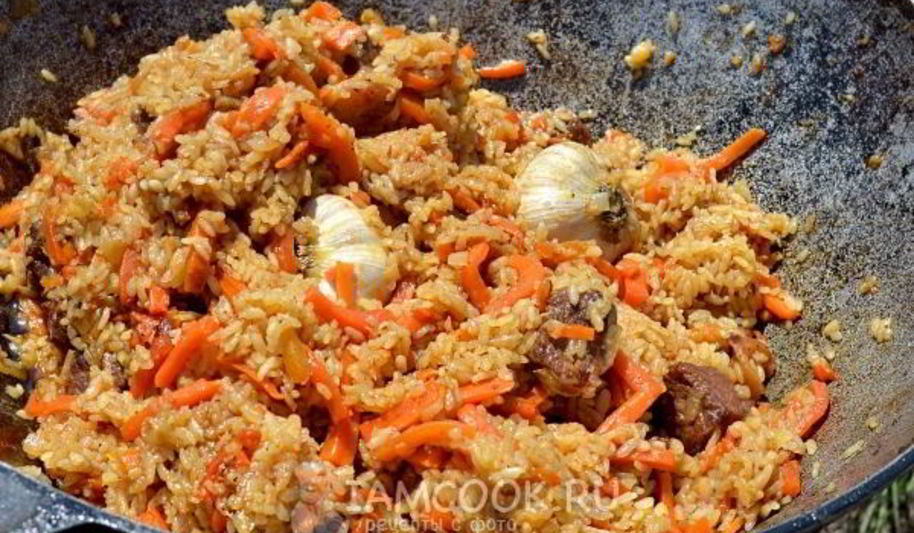 Рецепт плова по-таджикски