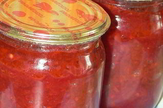 Свекла в аджике