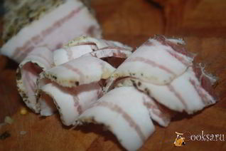 Вкуснейшее домашнее сало с чесноком и сухой кавказской аджикой