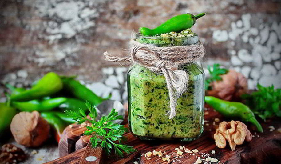 Рецепт зеленой аджики по-абхазски