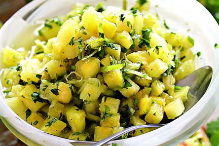 Ананасовая приправа с кинзой