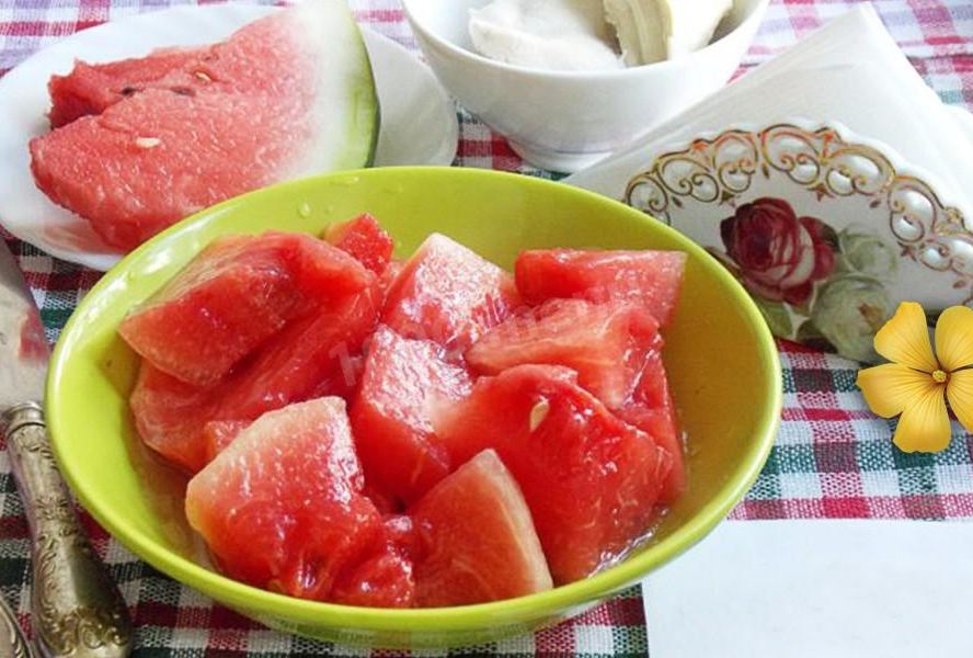 Арбузы на зиму в банках литровых