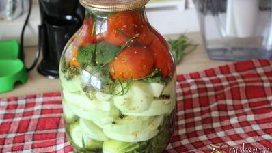 ассорти из овощей на зиму