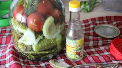 ассорти из овощей на зиму