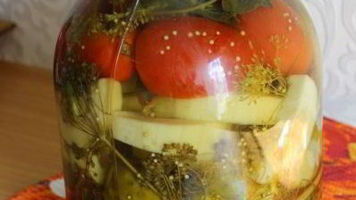 ассорти из овощей на зиму