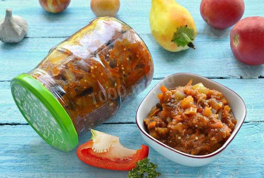 Баклажанная икра на зиму пальчики оближешь без уксуса