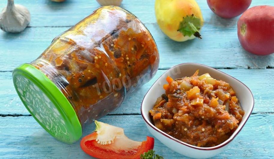 Рецепт баклажанной икры на зиму пальчики оближешь без уксуса