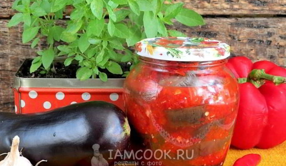 Рецепт баклажанов огонек без жарки