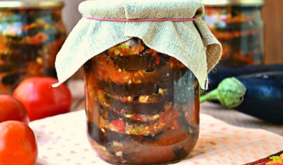 Рецепт баклажанов огонек на зиму