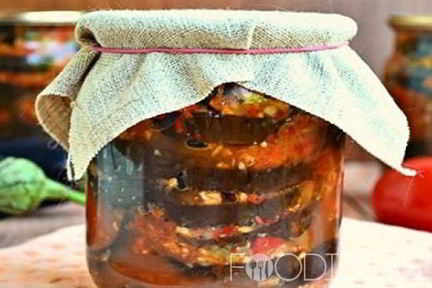 Баклажаны по-грузински на зиму