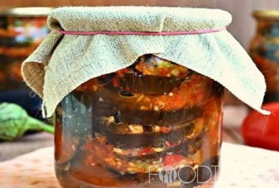 Баклажаны по-грузински на зиму