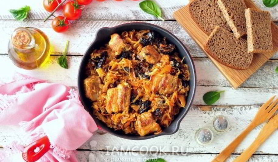 Рецепт бигуса из квашеной капусты