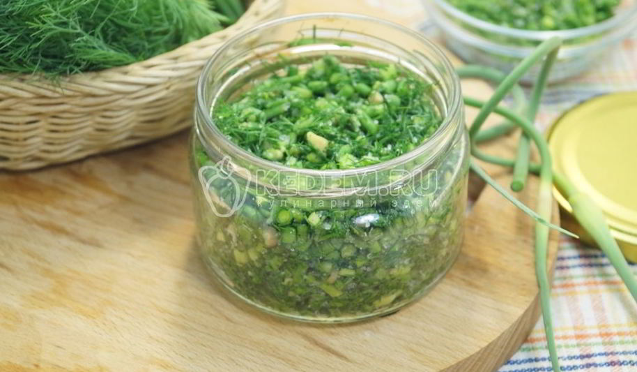 Рецепт чесночных стрелок на зиму приправа для супов