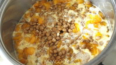 абрикосовый джем с ядрами