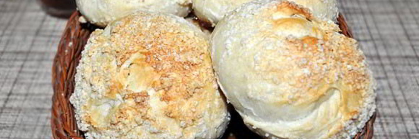 Булочки с джемом и штрейзелем