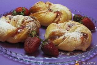 Булочки с джемом