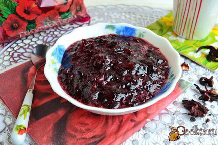 Быстрый джем из суданской розы