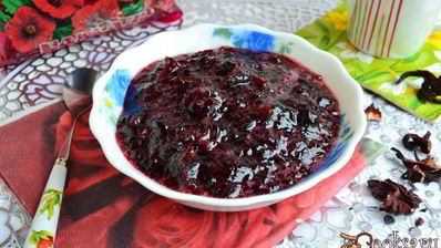 быстрый джем из суданской розы