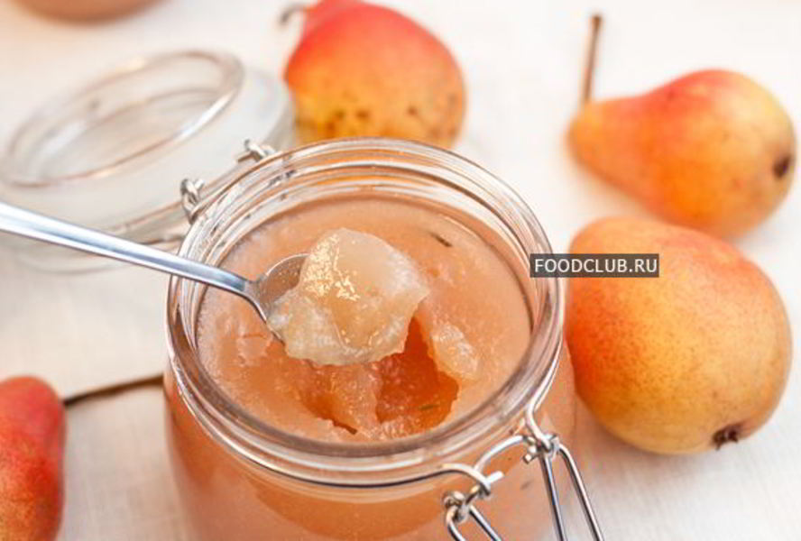 Джем из груш с розмарином