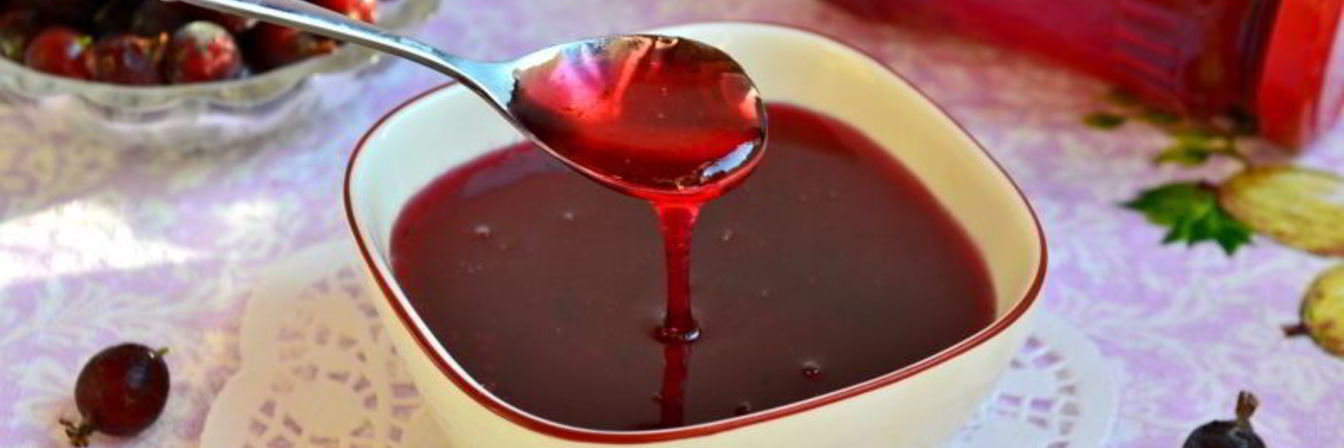 Джем из йошты с мятой на зиму