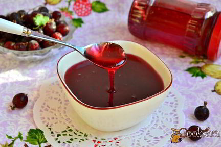 Джем из йошты с мятой на зиму