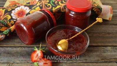 джем из клубники 5-минутка