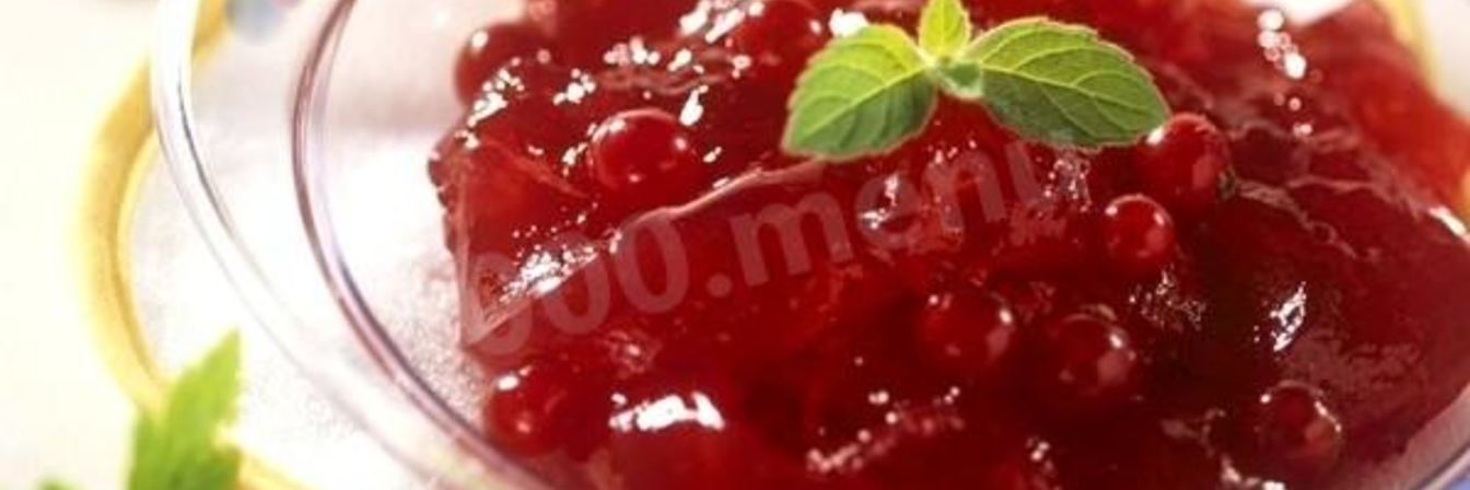 Джем из красной смородины на зиму