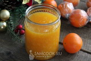 Джем из мандаринов в микроволновке