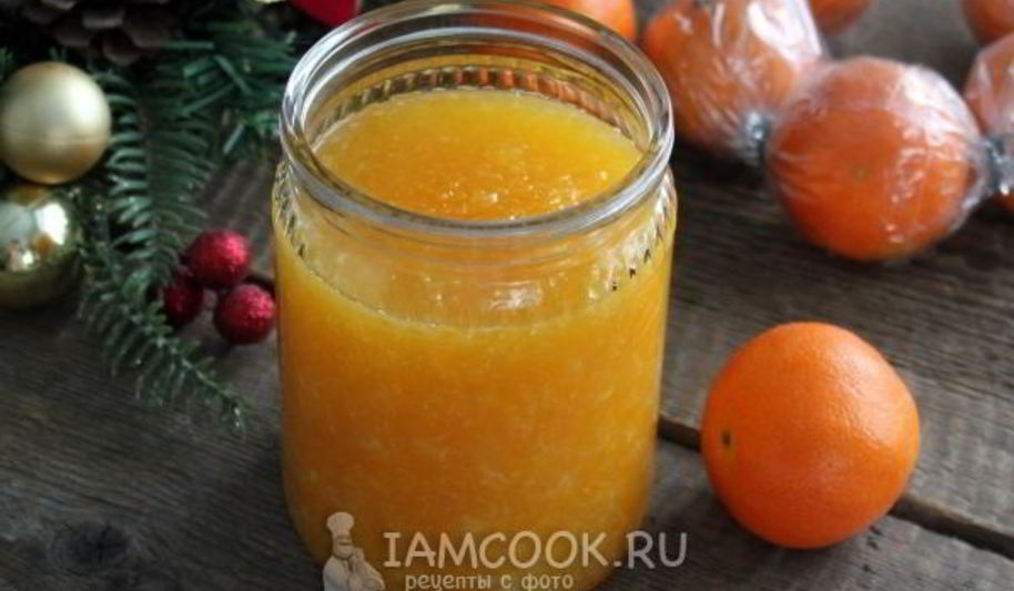 Рецепт джема из мандаринов в микроволновке
