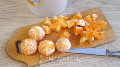 джем из мандаринов в микроволновке