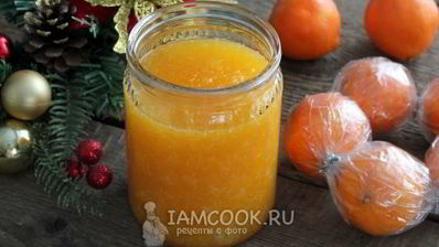 джем из мандаринов в микроволновке