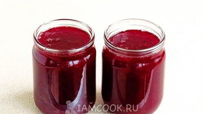 джем из вишни и красной смородины