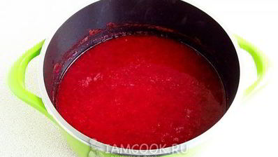 джем из вишни и красной смородины