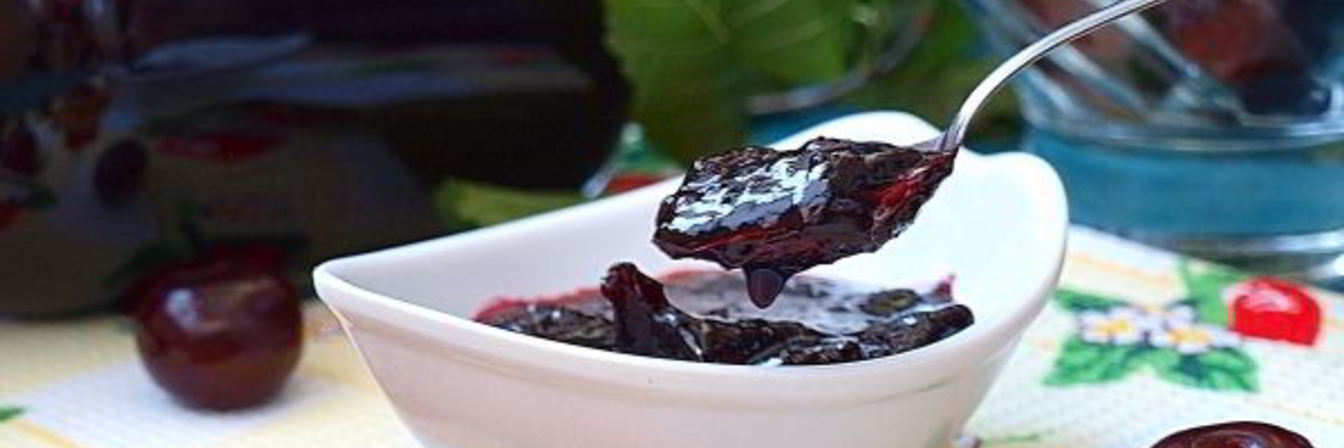 Джем из вишни и шелковицы