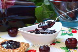 Джем из вишни и шелковицы