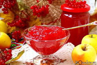 Джем из яблок и калины