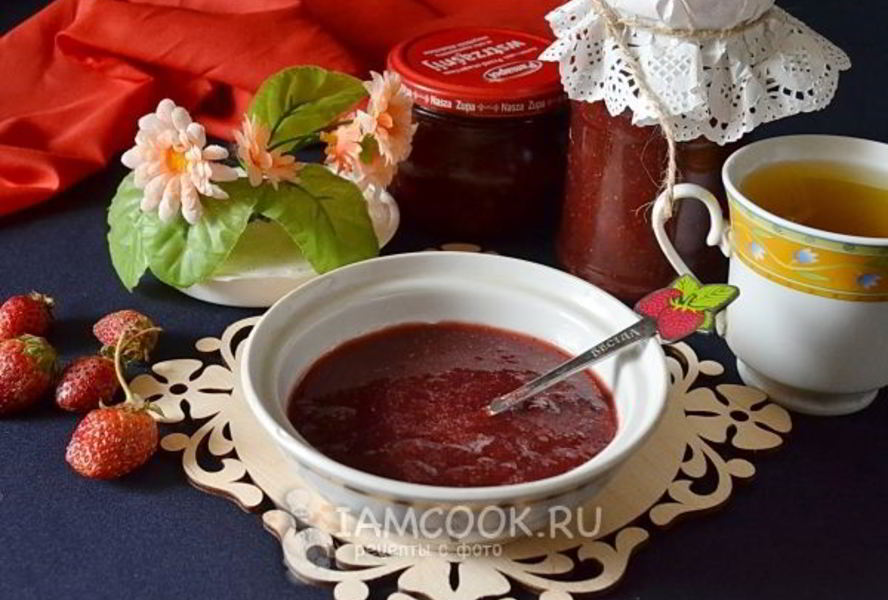 Джем клубничный с желатином на зиму