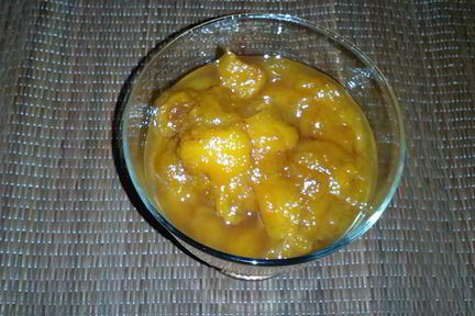 Джем персиковый